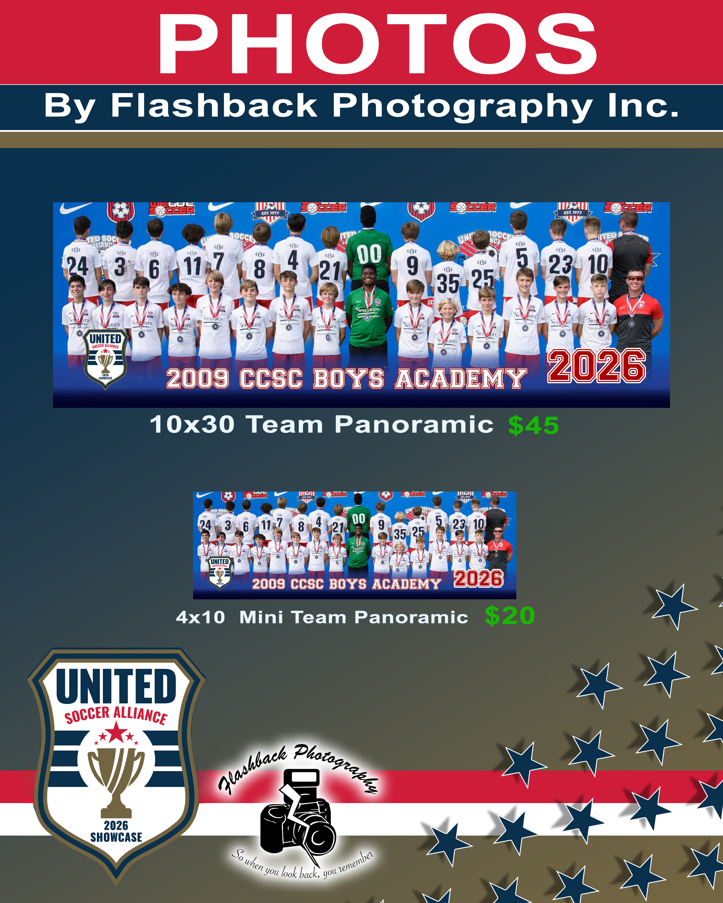 Flashback Photography Tournament Flyer